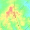 Mappa topografica Central Heights, altitudine, rilievo