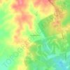 Mappa topografica Arlington Estates, altitudine, rilievo
