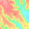 Mappa topografica Four Corner Windmill, altitudine, rilievo