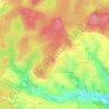 Mappa topografica La Maison de la Forêt, altitudine, rilievo