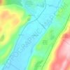 Mappa topografica Myers Grove, altitudine, rilievo