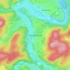 Mappa topografica Reddighausen, altitudine, rilievo