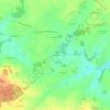 Mappa topografica La Corbinière, altitudine, rilievo