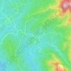 Mappa topografica Binuangan, altitudine, rilievo
