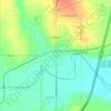 Mappa topografica Sayre, altitudine, rilievo