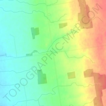 Mappa topografica Blake, altitudine, rilievo