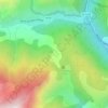 Mappa topografica Le Col d'Anelle, altitudine, rilievo