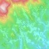 Mappa topografica Stony Fork, altitudine, rilievo