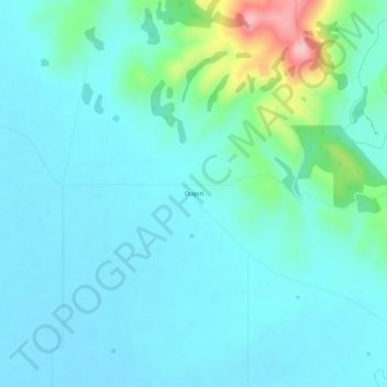Mappa topografica Otapiri, altitudine, rilievo