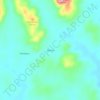 Mappa topografica Muinta, altitudine, rilievo