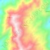 Mappa topografica El Agrado, altitudine, rilievo