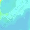 Mappa topografica Carlyle Lake State Wildlife Management Area, altitudine, rilievo