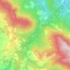 Mappa topografica Mulinaccio, altitudine, rilievo