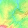 Mappa topografica Saint-Quentin de Bas, altitudine, rilievo