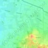 Mappa topografica Weesbydamm, altitudine, rilievo