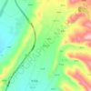 Mappa topografica 罗少子口, altitudine, rilievo