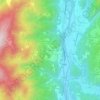 Mappa topografica Foresto, altitudine, rilievo