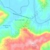 Mappa topografica Morro do Morumbi, altitudine, rilievo