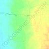 Mappa topografica Jud, altitudine, rilievo
