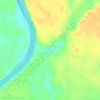 Mappa topografica Upchurch Lake Dam, altitudine, rilievo