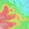 Mappa topografica Ziegenkopf, altitudine, rilievo