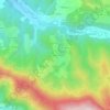 Mappa topografica Arrous, altitudine, rilievo
