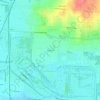 Mappa topografica Mayfield, altitudine, rilievo