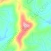 Mappa topografica Smeltzer Mountain, altitudine, rilievo
