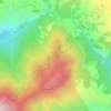 Mappa topografica Lo Spino, altitudine, rilievo