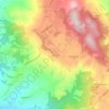Mappa topografica Grutti, altitudine, rilievo