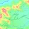 Mappa topografica Tagalas-as, altitudine, rilievo