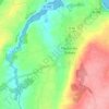 Mappa topografica Keranauffret, altitudine, rilievo
