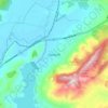 Mappa topografica Sesquilé, altitudine, rilievo
