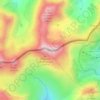 Mappa topografica Bastiments, altitudine, rilievo
