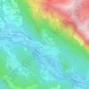 Mappa topografica Déchamp, altitudine, rilievo