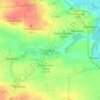 Mappa topografica Gotha, altitudine, rilievo