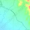 Mappa topografica Parista, altitudine, rilievo