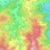Mappa topografica Crasto, altitudine, rilievo
