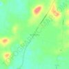 Mappa topografica Bunnell Crossing, altitudine, rilievo