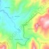 Mappa topografica Tigua Centro, altitudine, rilievo