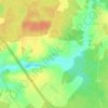 Mappa topografica Echou, altitudine, rilievo