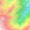 Mappa topografica Sarrat de Réjau, altitudine, rilievo