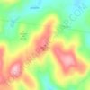 Mappa topografica Blood Hill, altitudine, rilievo