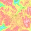 Mappa topografica Dapoli, altitudine, rilievo