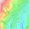 Mappa topografica Chaudefeuille, altitudine, rilievo