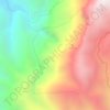 Mappa topografica Madja'as Viewdeck 1, altitudine, rilievo
