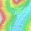 Mappa topografica Dossa, altitudine, rilievo