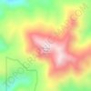 Mappa topografica Swasey Peak, altitudine, rilievo