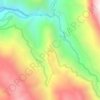 Mappa topografica Jujul, altitudine, rilievo