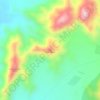Mappa topografica Cerro Cabuya, altitudine, rilievo
